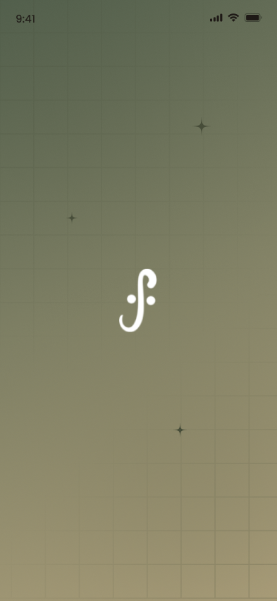 Fuerte Movement custom branded fitness app splash screen